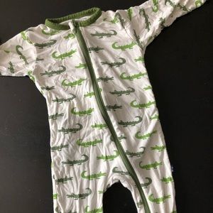 KicKee boy footless pajamas